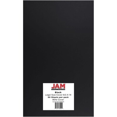 JAM Paper Matte 8.5 x 11 80lb. Cardstock, 50 Sheets