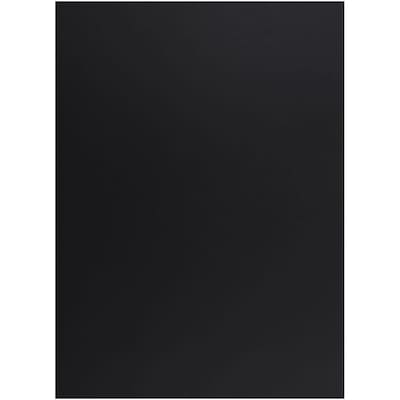 JAM Paper® 8 1/2 x 11 Cardstock; Smooth Black 65lb, 50/Pack (64431263)