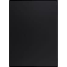 JAM Paper® 8 1/2 x 11 Cardstock; Smooth Black 65lb, 50/Pack (64431263)