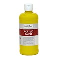 Handy Art® Student Acrylic Paint, Chrome Yellow, Certified Non-Toxic & Gluten-Free, 16oz (RCP101010)