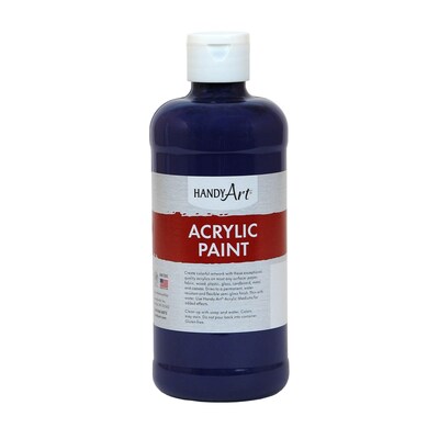 Handy Art® Student Acrylic Paint, Violet, 16 Oz. (RPC101075)