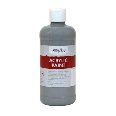 Handy Art Acrylic Paint 16 oz, Gray (RPC101105)