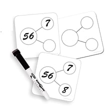 Sensational Math Write-On/Wipe-Off Number-Bonds Cards, Ages 5-11 (ELP626649)