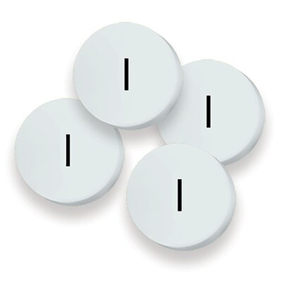 Essential Learning Products® 100 Ones Place Value Discs, 1, 100 Disc (ELP626650)