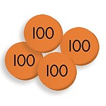 Essential Learning Products® 100 Hundreds Place Value Discs, 1, 100 Discs (ELP626652)