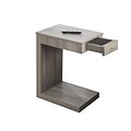 Monarch Specialties Accent Table in Dark Taupe ( I 3191 )
