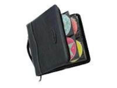 Case Logic® 32 Capacity CD Wallet; Black (KSW-32 BLACK)