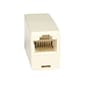 Tripp Lite N033-001 RJ-45 Female/Female Telephone Straight Through Modular Inline Coupler; White