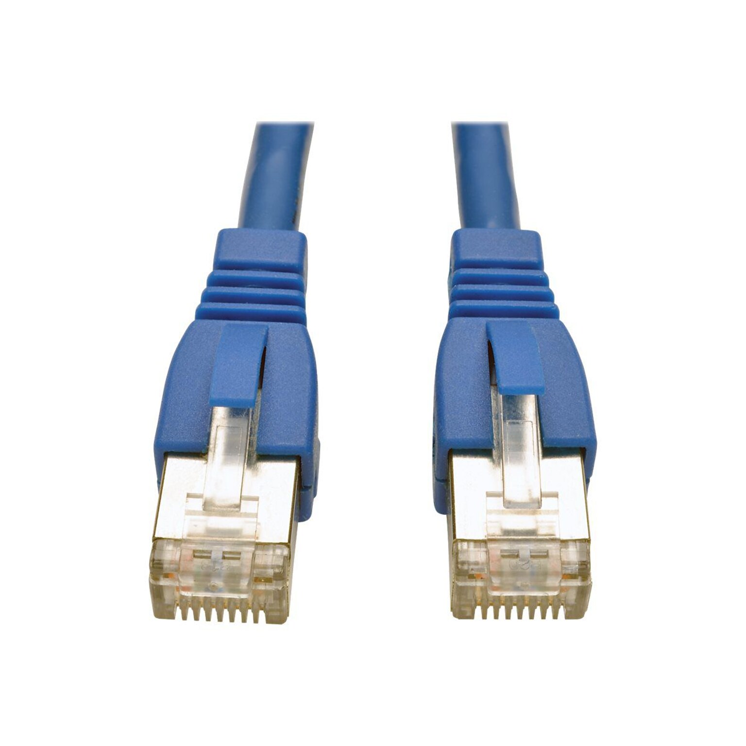 Tripp Lite N262-001-BL 1 Cat6a RJ-45 Male/Male Snagless 10G Patch Cable, Blue
