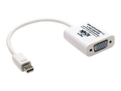 Tripp Lite P137 6 Keyspan Mini DisplayPort 1.2 to VGA Male/Female Active Adapter Converter; White