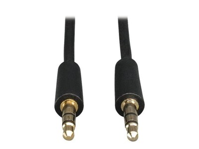 Tripp Lite P312-012 12 Stereo Jack Cable, Black