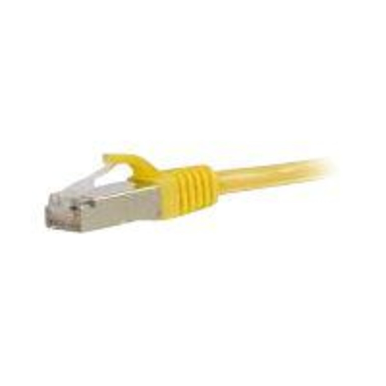 C2G 863 5 RJ-45 Male/Male Cat6 Snagless Shielded Ethernet Network Patch Cable, Yellow