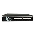 Amer Networks™ SG 16 Port Gigabit Ethernet Rack Mountable Switch; Black