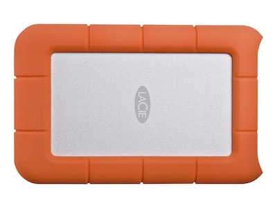 LaCie 2TB 5Gbps Rugged Mini Portable USB 3.0 External Hard Drive; Orange (LAC9000298)