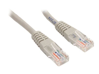 StarTech 25 Molded Cat5e UTP Patch Cable, Gray
