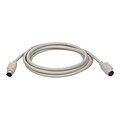 Tripp Lite P222-050 50 Mini-DIN PS/2 Male/Female Keyboard or Mouse Extension Cable; Beige