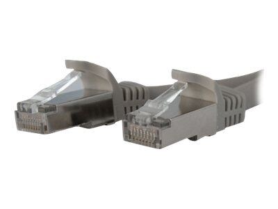 StarTech 14 Snagless Molded Cat6a STP Patch Cable, Gray