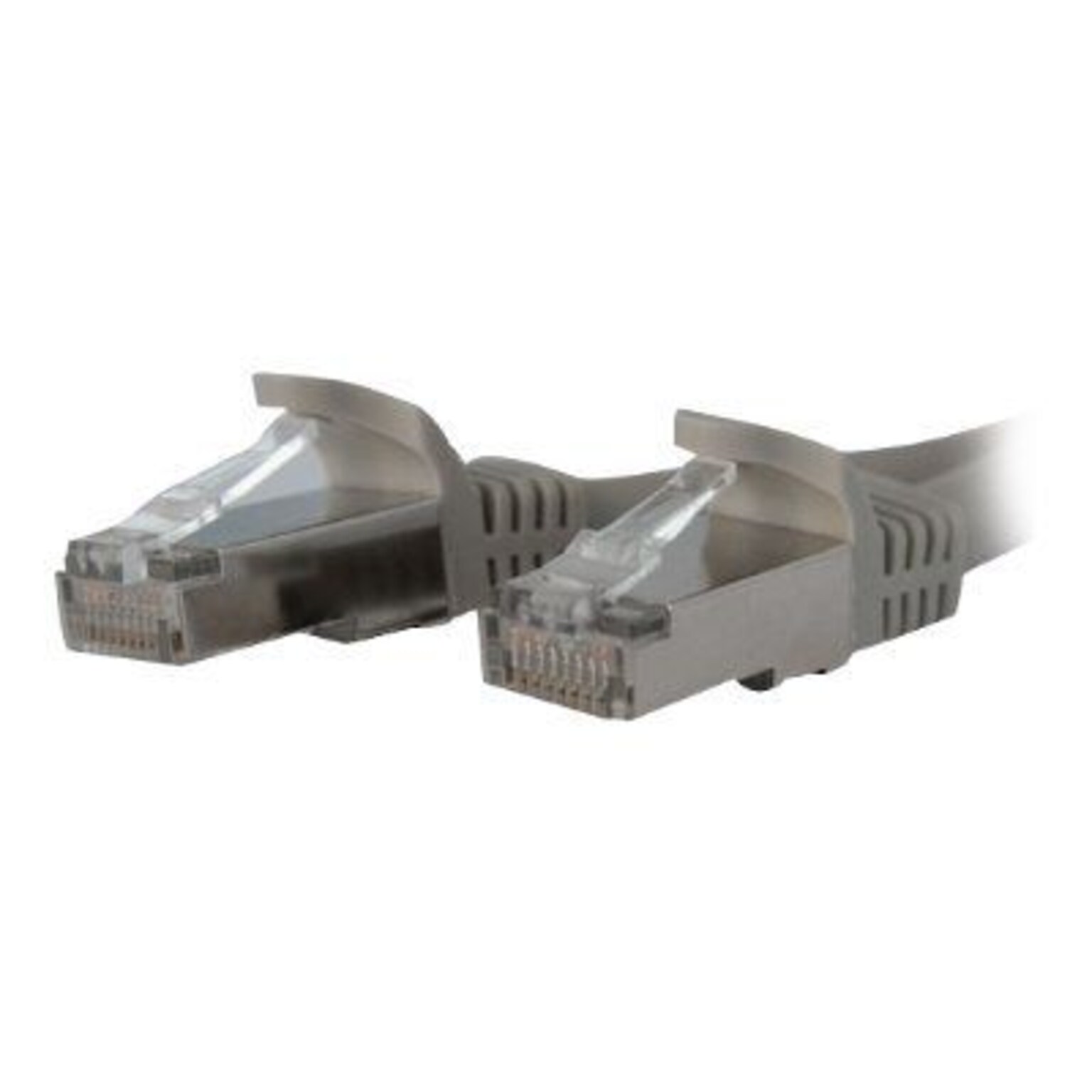 StarTech 7 Snagless Molded Cat6a STP Patch Cable, Gray