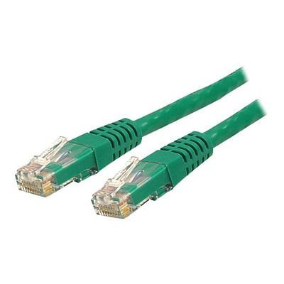 StarTech 6 Molded Cat6 UTP Patch Cable, Green