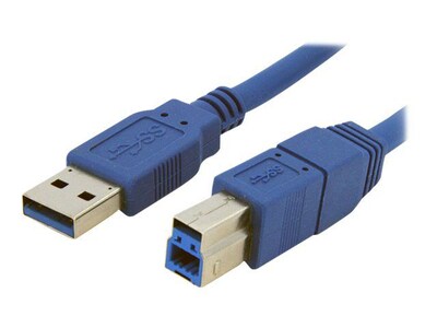 StarTech 3 SuperSpeed USB 3.0 Male to Male Cable, Blue