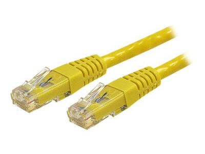 StarTech 5 Molded Cat6 UTP Patch Cable, Yellow