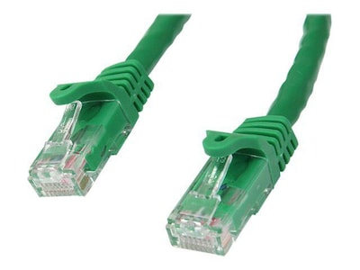 StarTech 100 Snagless Cat6 UTP Patch Cable; Green