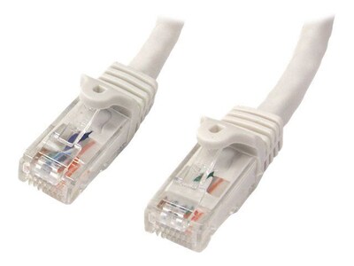 StarTech 15 Snagless Cat6 UTP Patch Cable; White