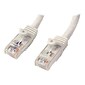 StarTech 15' Snagless Cat6 UTP Patch Cable; White