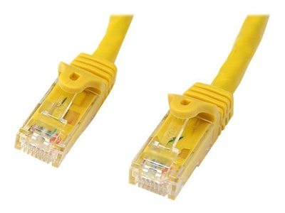 StarTech 15 Snagless Cat6 UTP Patch Cable, Yellow