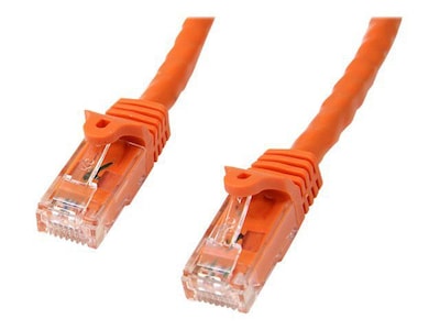 StarTech 75 Snagless Cat6 UTP Patch Cable; Orange