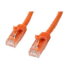 StarTech 75 Snagless Cat6 UTP Patch Cable; Orange