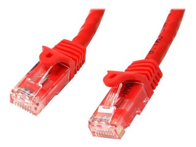 StarTech 25 Snagless Cat6 UTP Patch Cable, Red