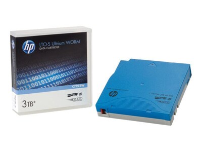 HP® LTO-5 Ultrium Data Cartridge; 3TB (C7975W)