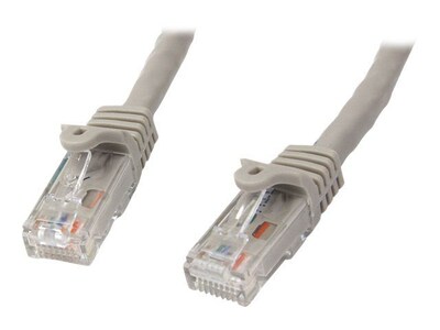 StarTech 75 Snagless Cat6 UTP Patch Cable; Gray