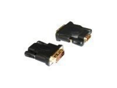 ClearLinks™ Premium Gold HDMI to DVI Female/Male Video Adapter; Black (CL-HDMI/DVI-FM)