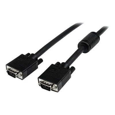 StarTech 45 VGA Male to VGA Male Coaxial High Resolution Monitor Cable; Black