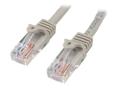 StarTech Cat 5e UTP Snagless Patch Cable; Gray, 20