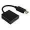 4XEM 4XDPHDMI 8 DisplayPort Male to HDMI Female Adapter for Audio/Video, Black