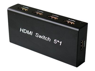 4XEM™ 5 Port HDMI Switch for Computer/DVR/Set-Top Box (4XHDMISW5X1)