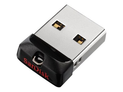 SanDisk ® Cruzer Fit ™ 32GB USB 2.0 Flash Drive (SDCZ33-032G-A46)