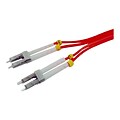 Comprehensive® LC-LC-MM-7M 7 m LC to LC Male/Male OM1 Duplex Fiber Optic Patch Cable, Orange