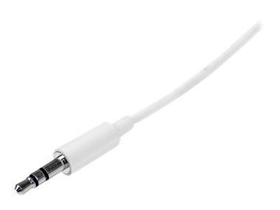 StarTech 3.3 Stereo Audio Cable, White (MU1MMMSWH)