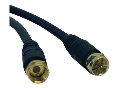 Tripp Lite RG59 6 Coaxial Cable for Satellite Receivers/VCR/DVD