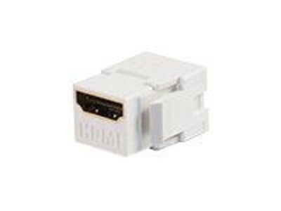 C2G ® Snap-In HDMI Keystone Insert Module, White (3345)