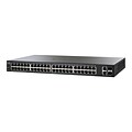 Cisco™ Smart Plus SG220-50 50 Port Gigabit Ethernet Rack Mountable Switch; Black