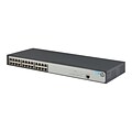 HP 1620 Series JG913A#ABA 24-Port Gigabit Ethernet Rack-Mountable Switch; Gray
