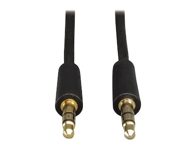 Tripp Lite P312 15 3.5 mm Mini-Phone Stereo Male/Male Audio Cable; Black