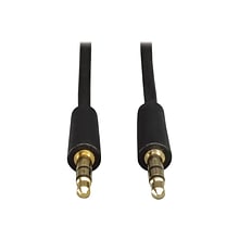 Tripp Lite P312 15 3.5 mm Mini-Phone Stereo Male/Male Audio Cable; Black