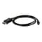 C2G® 54302 10 Mini DisplayPort to DisplayPort Male/Male Adapter Cable; Black