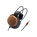 Audio-Technica  ATH-W1000Z Audiophile Over-the-Head Stereo Dynamic Wooden Headphone; Brown